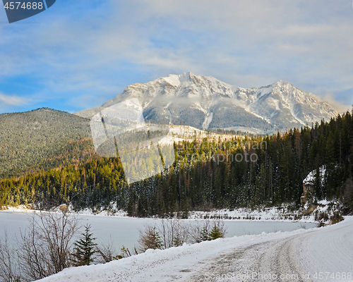 Image of Winter Landscape British Columbia Canada