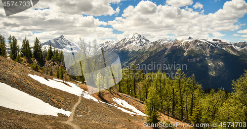 Image of Mount Nelson, Purcell Mountains, British Columbia, Canada