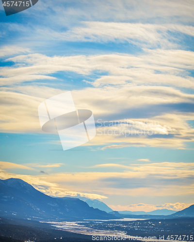 Image of View of Columbia Valley from Mt. Swansea near Invermere, BC
