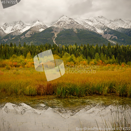 Image of Mitchell Mountain Range Kootenay National Park