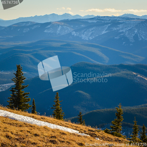 Image of View from Prairie Mountain, Alberta