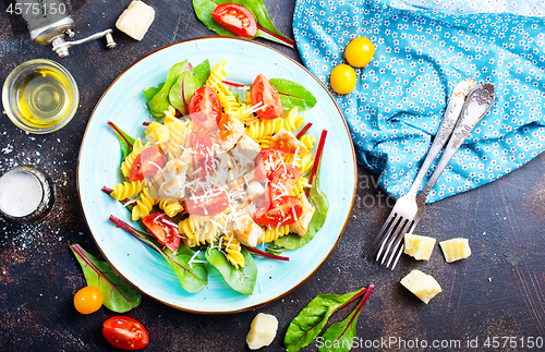 Image of pasta with chicken