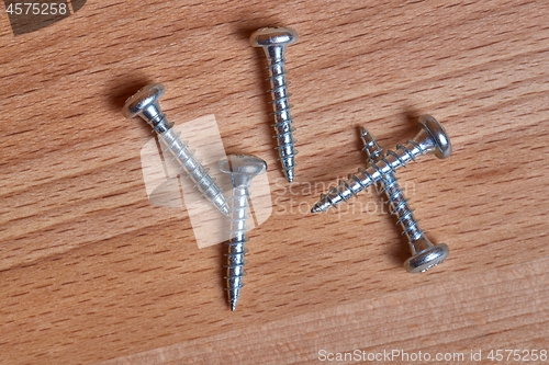 Image of Screws on a table