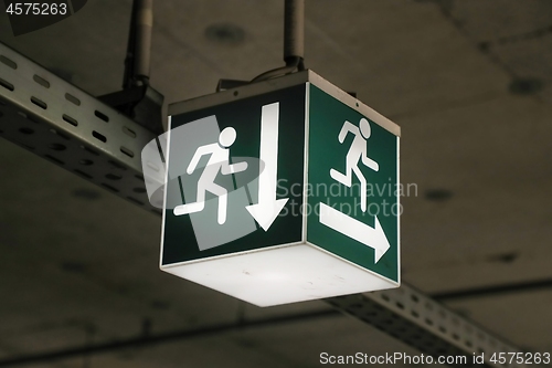 Image of Emergency Exit Sign