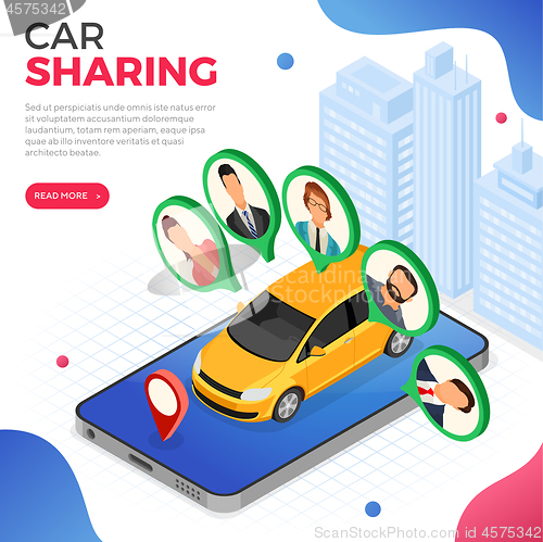 Image of Car Sharing Service Concept