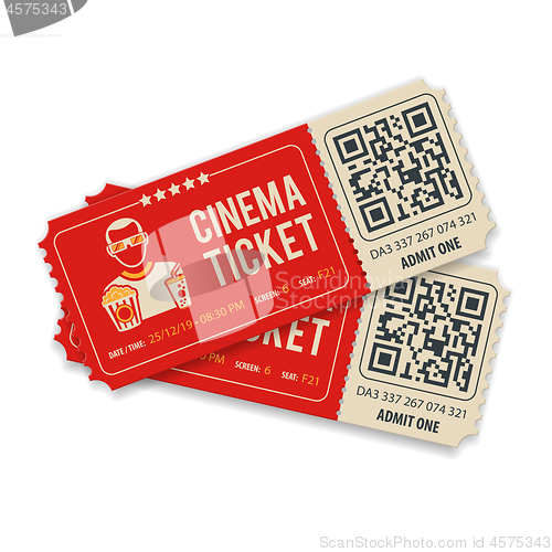 Image of Two Cinema Tickets