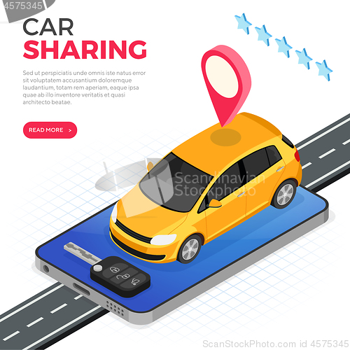 Image of Car Sharing Service Concept