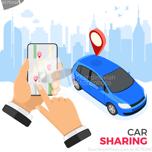 Image of Car Sharing Service Concept