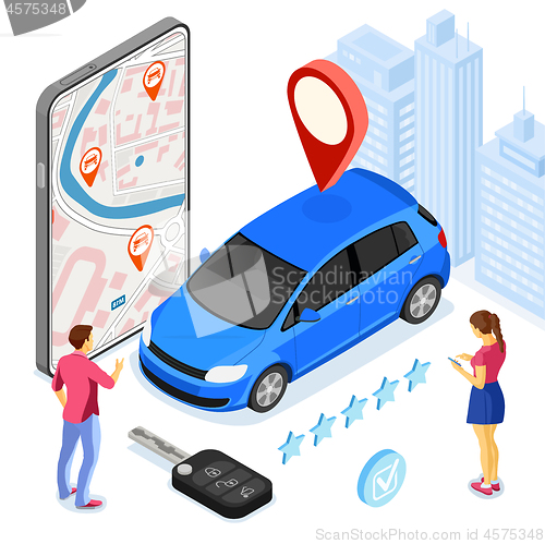 Image of Car Sharing Service Concept