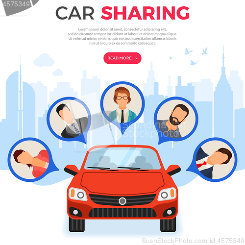Image of Car Sharing Service Concept