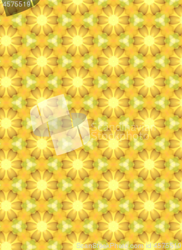 Image of Yellow background with abstract pattern