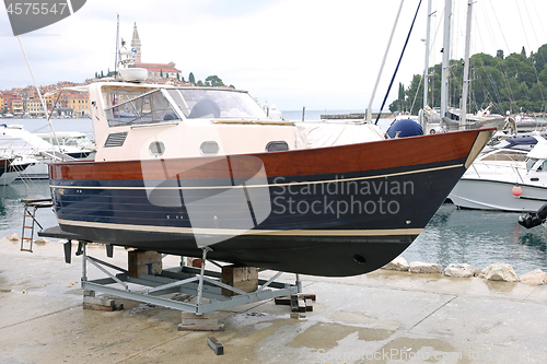 Image of Boat Out of Water