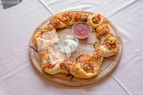 Image of Round Bagel Tray