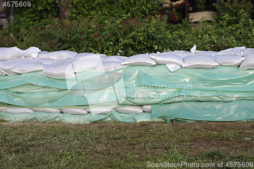 Image of Sandbags Wall