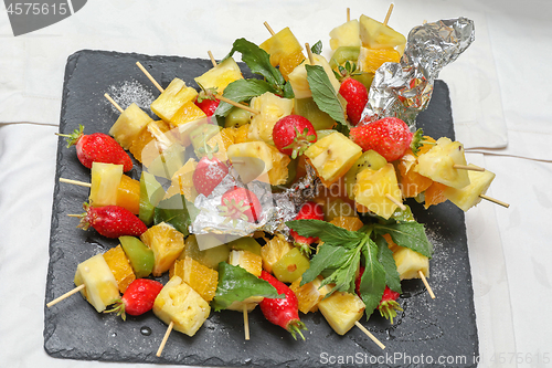 Image of Fruits Skewers