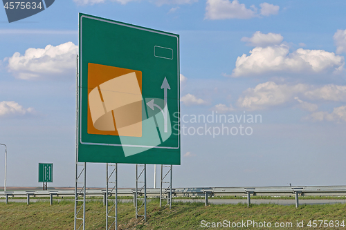 Image of Advance Direction Sign