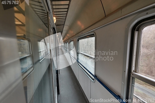 Image of Old Passenger Train interior