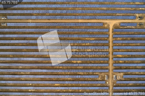 Image of Solar panel park power plant