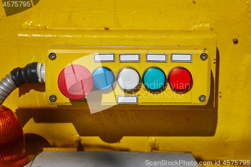 Image of Industrial button board switches