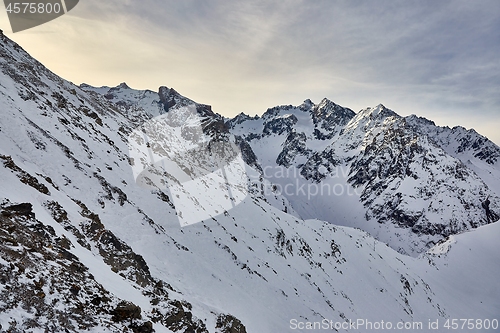 Image of Mountains in winter