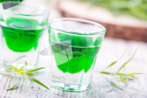 Image of estragon drink shot 