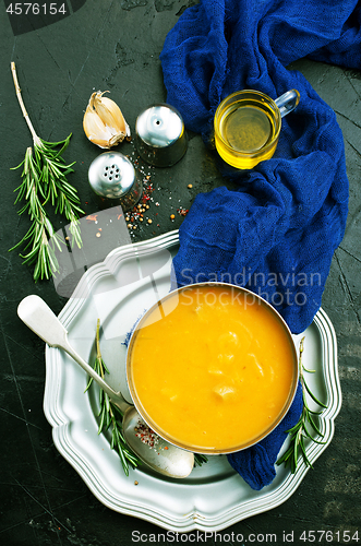 Image of pumpkin soup