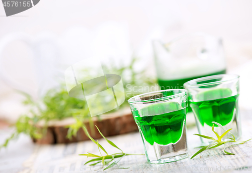 Image of estragon drink shot 