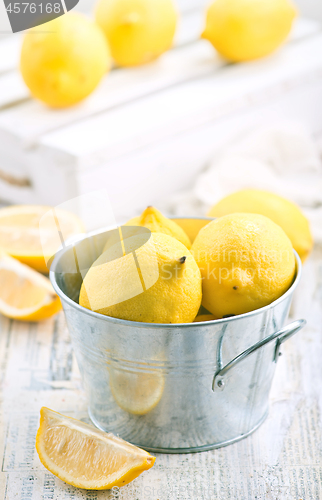 Image of fresh lemons