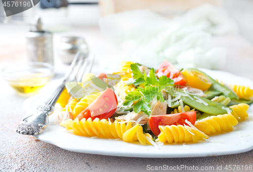 Image of salad with pasta