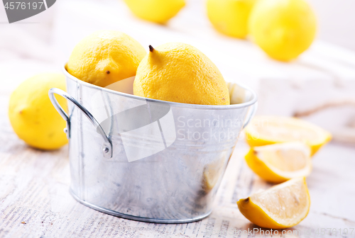 Image of fresh lemons