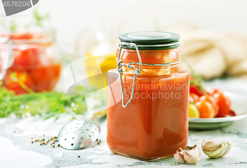 Image of tomato sauce