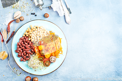 Image of vegetables on plate