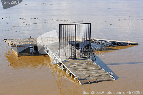 Image of River Floods Pontoon