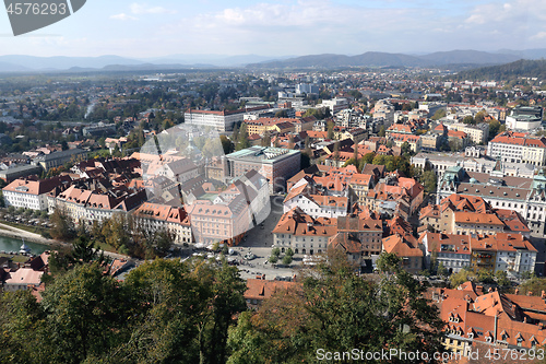 Image of Downtown Ljubljana