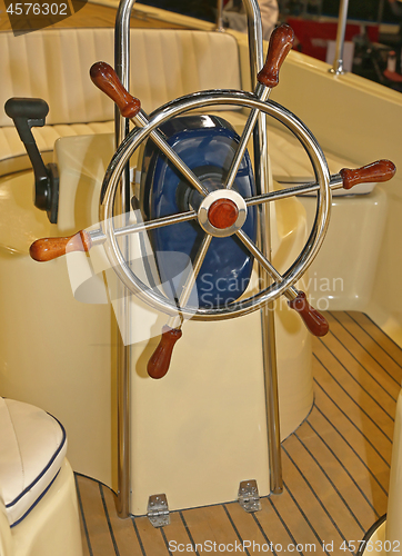 Image of Boat Steering Wheel