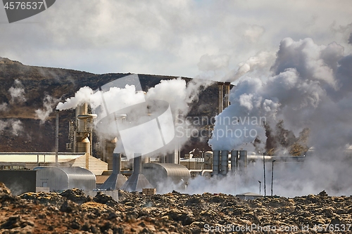 Image of Geothermal power plant