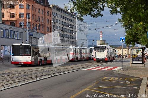 Image of Public buses in Brno