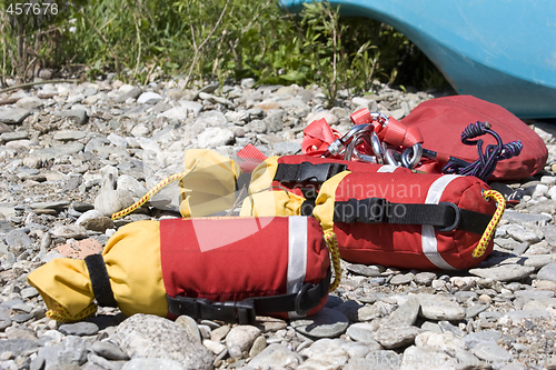 Image of river rescue throw lines