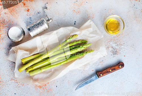 Image of green asparagus