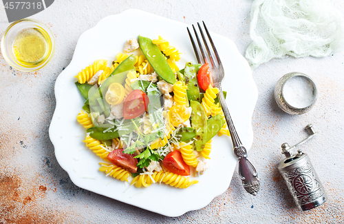 Image of salad with pasta