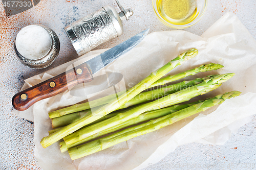 Image of green asparagus