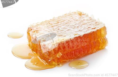 Image of piece of honey