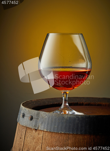 Image of glass of cognac