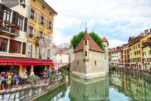 Image of View of the old town of Annecy - France