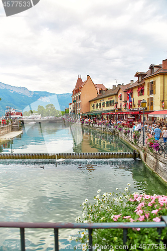 Image of View of the old town of Annecy - France