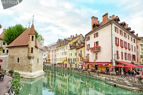 Image of View of the old town of Annecy - France