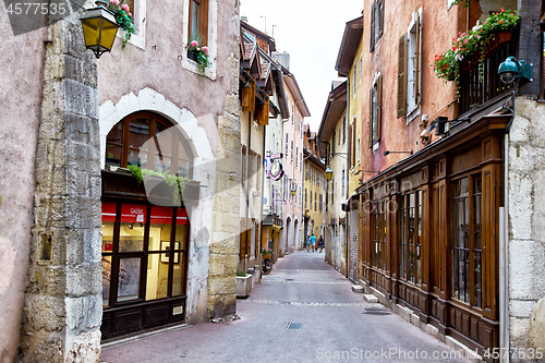 Image of View of the old town of Annecy - France