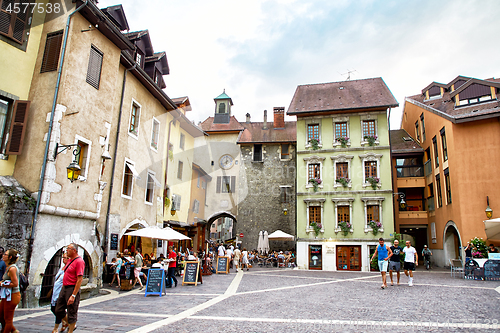 Image of View of the old town of Annecy - France