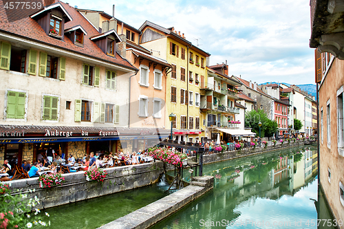 Image of View of the old town of Annecy - France