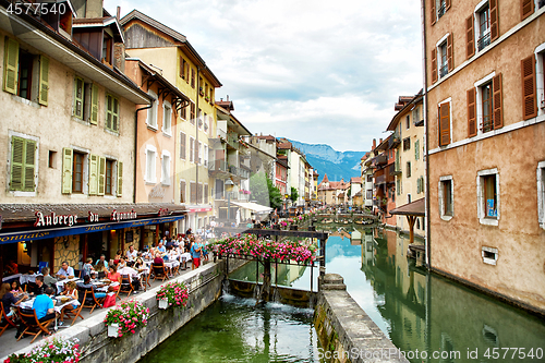 Image of View of the old town of Annecy - France